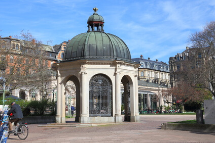 Wiesbaden, Kochbrunnenplatz (März 2014)